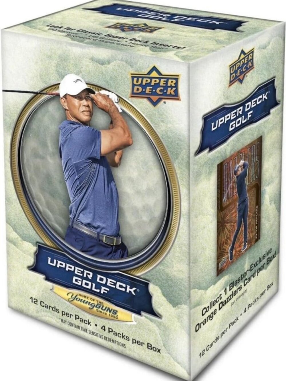 Sealed Golf Trading Card Blaster Box - Young Guns, Superstars & Exclusive